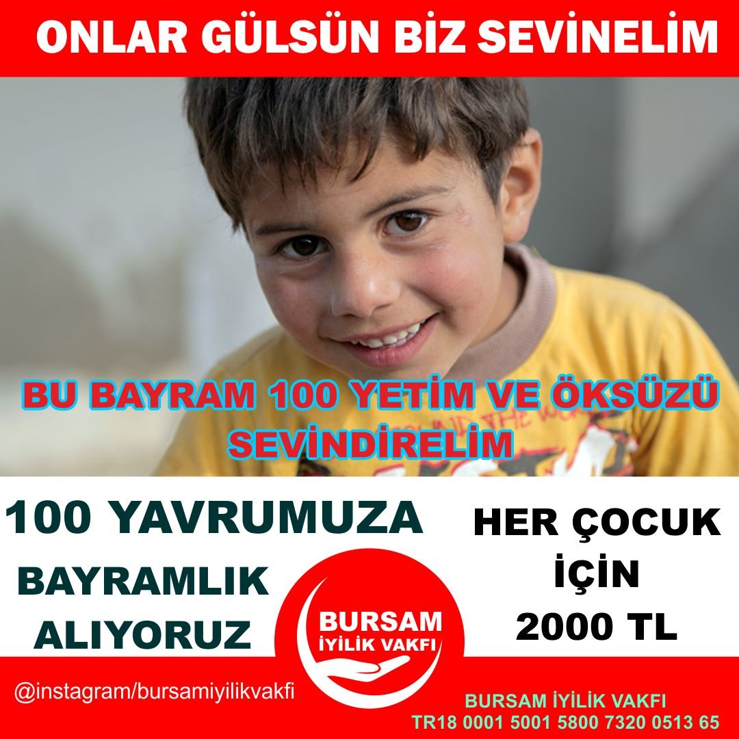 	ÇOCUKLARIMIZA BAYRAM HEDİYESİ